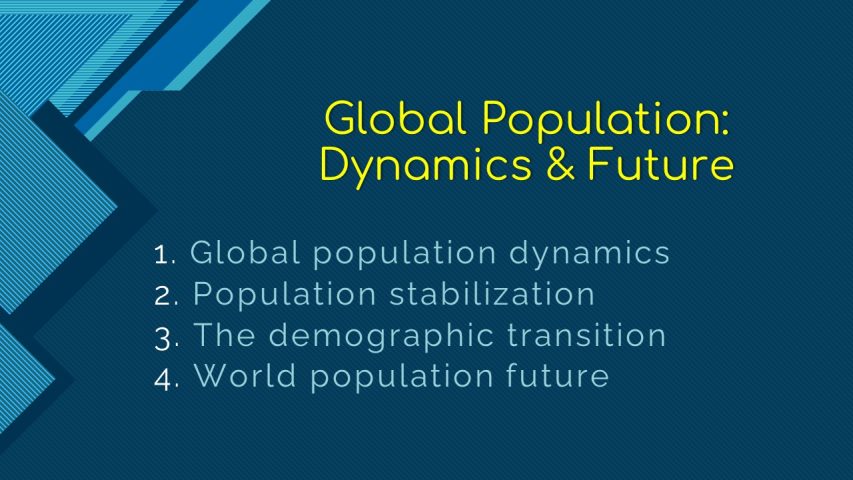 Global Population 2 - Dynamics & Future cover image